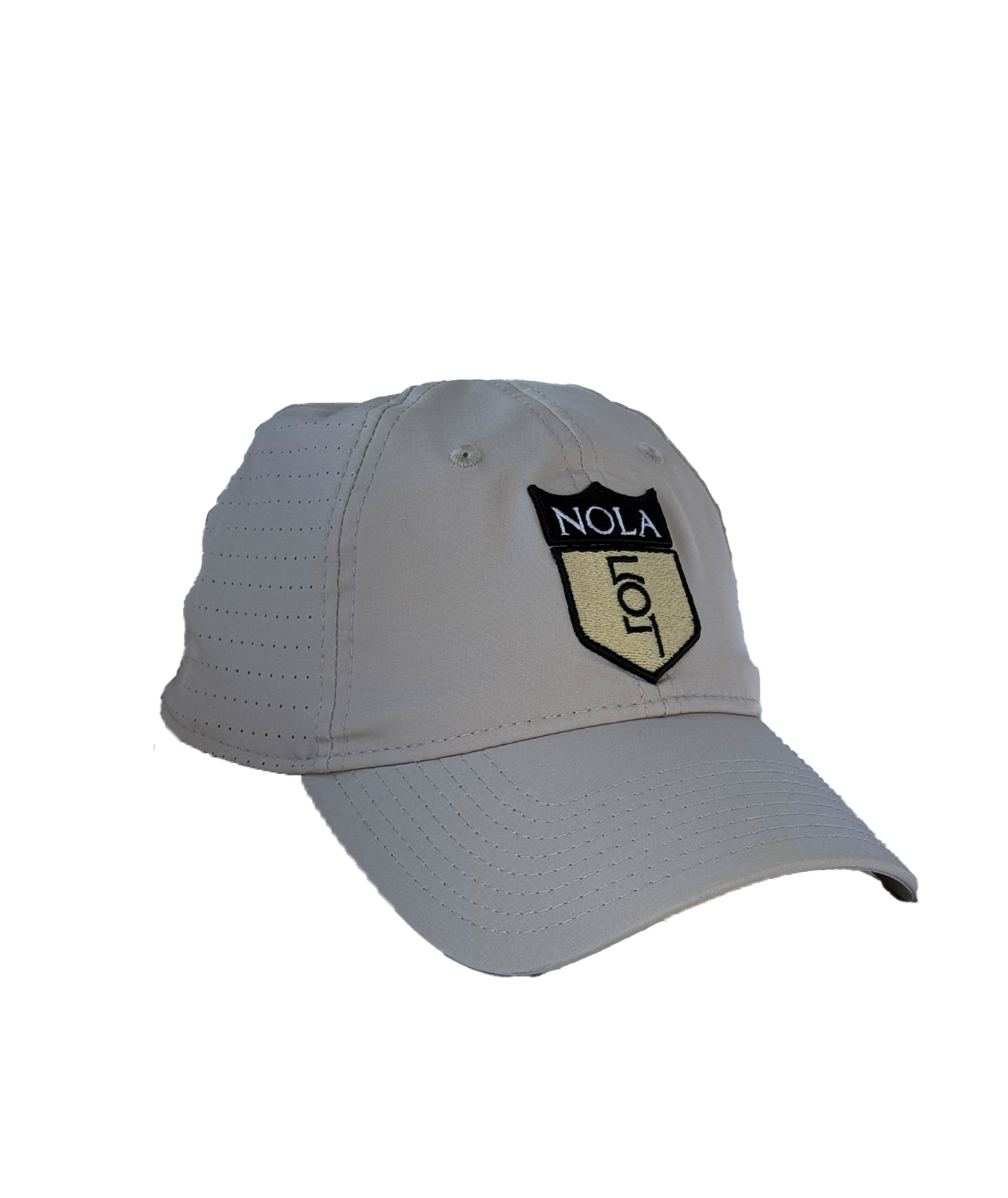 Shield Perforated Dad Hat