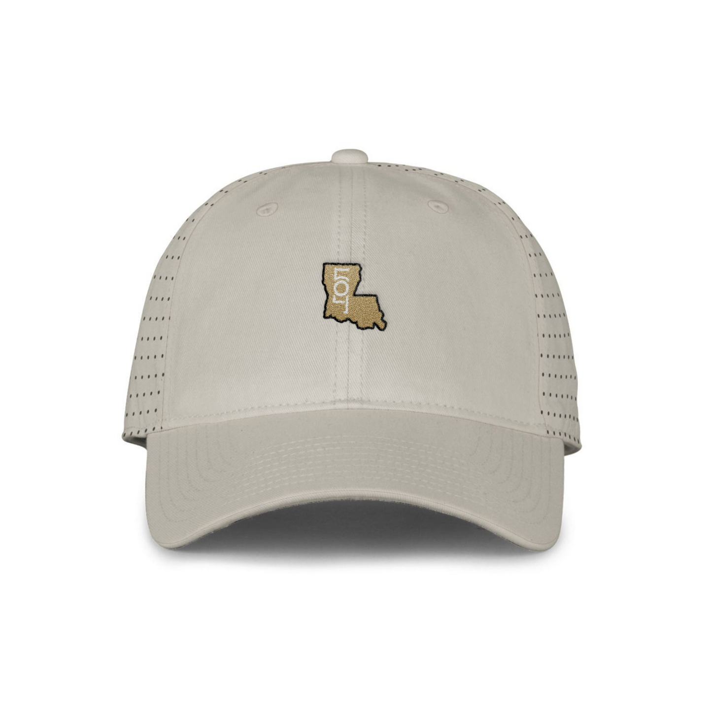 Small State Perforated Dad Hat