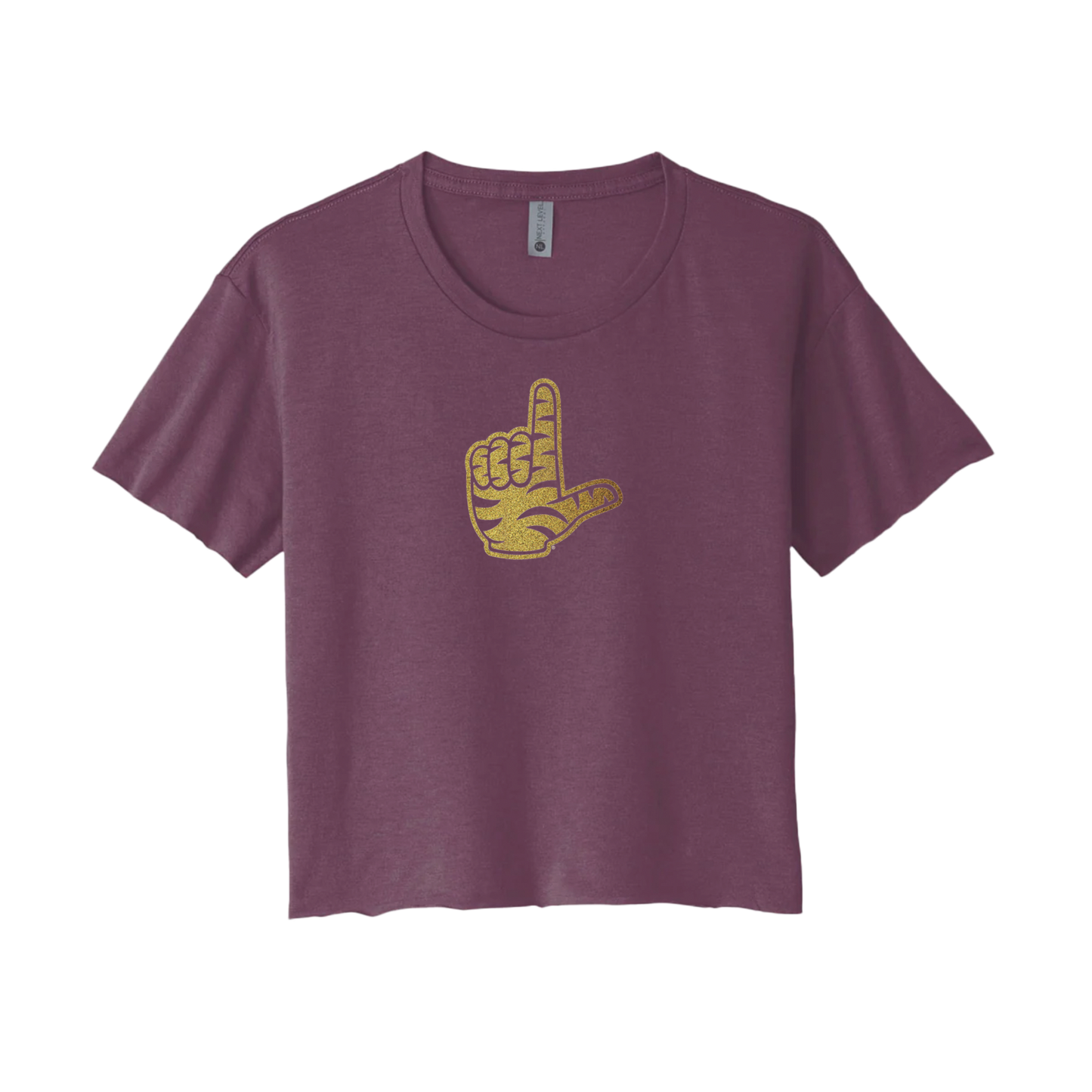 Tiger L Crop Top Women's Tee