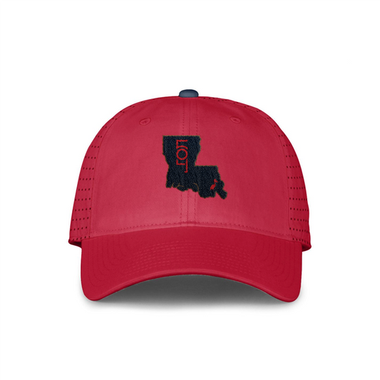Pelican Map Perforated Dad Hat