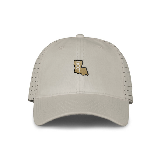 Small State Perforated Dad Hat