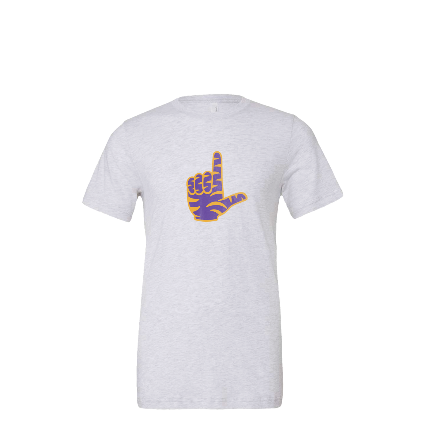 Tiger L Heather White Tee