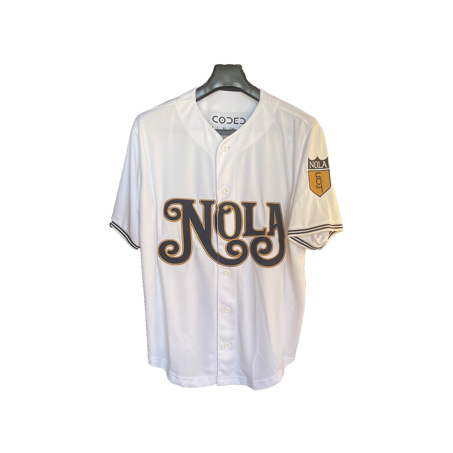 Nola White Baseball Jersey