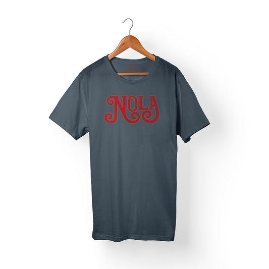 Nola Heather Navy Tee